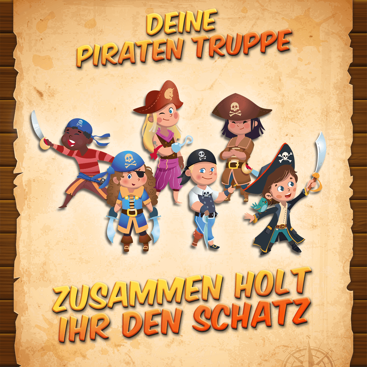 Details aus dem Brettspiel Piraten Insel