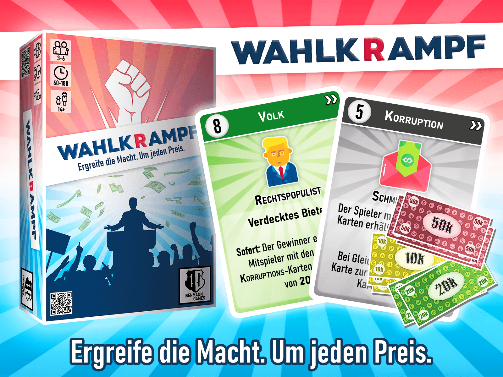 Satirische Wahlkampfmechaniken aus WAHLKRAMPF