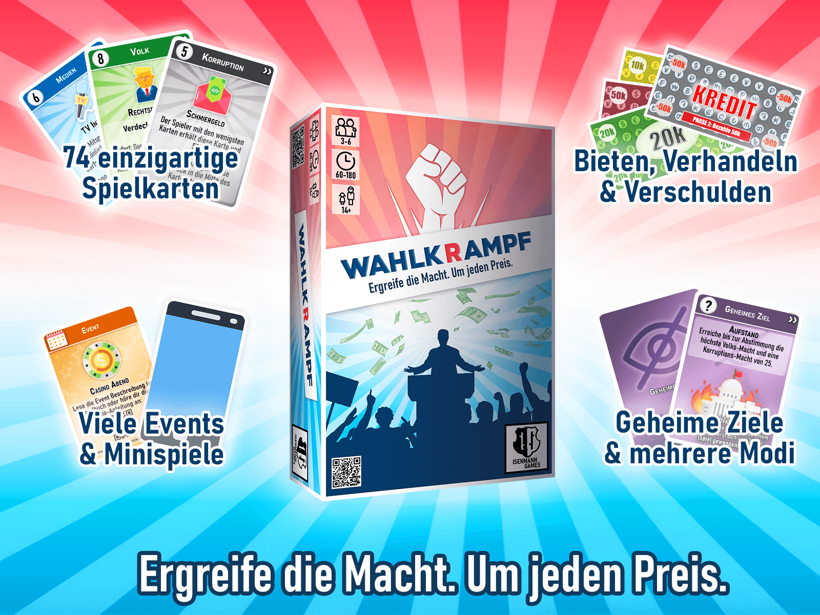 Spielmaterial und politische Satire aus WAHLKRAMPF