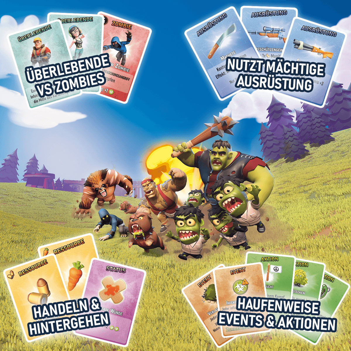Spielszene aus Zombie Survival